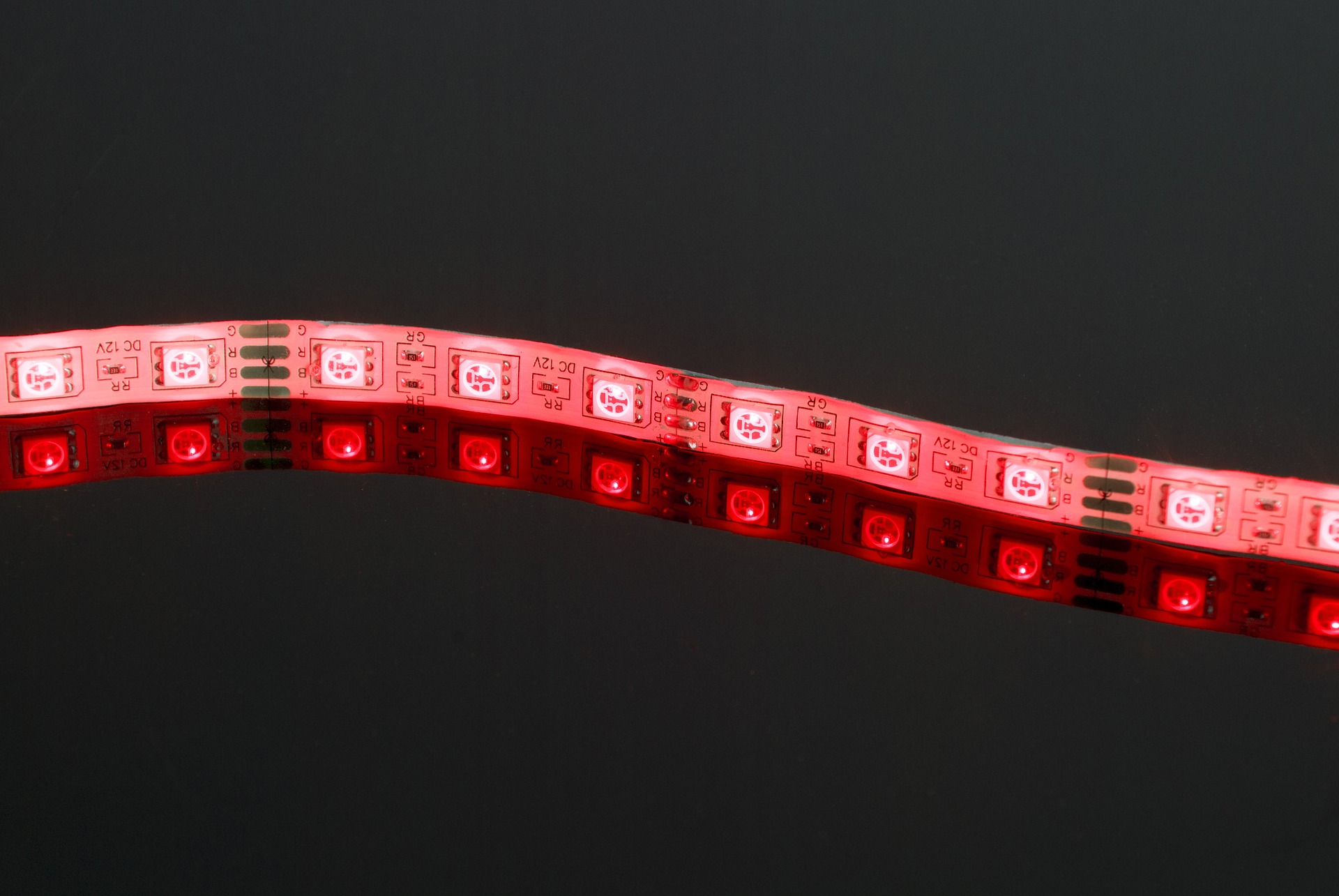 led pás